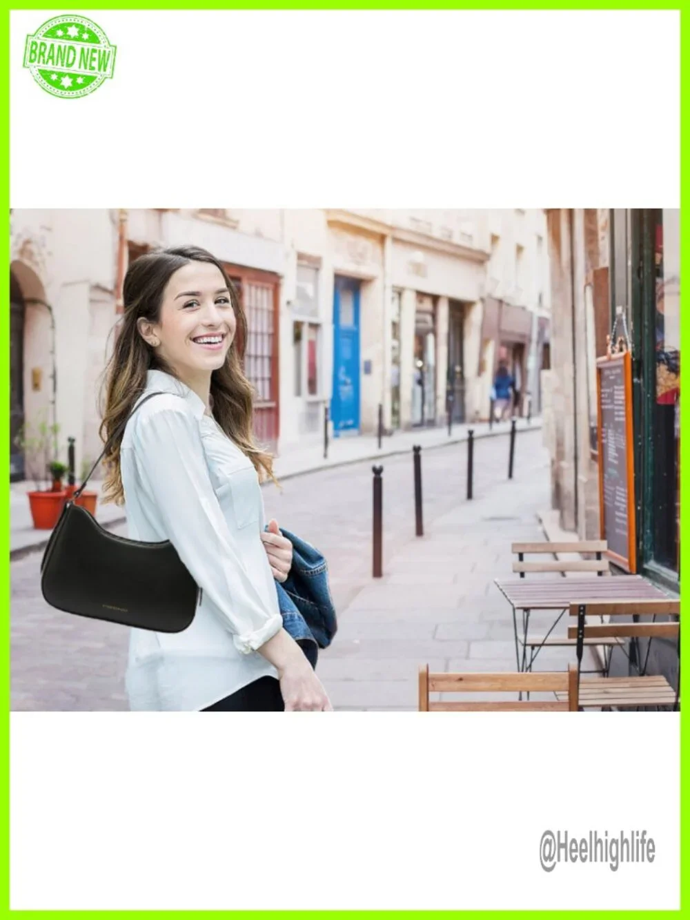 Vegan Leather Hobo Purse with Top Zipper, Adjustable Shoulder Strap